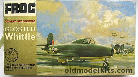 Frog 1/72 Gloster Whittle - Trail Blazers Issue, F174 plastic model kit